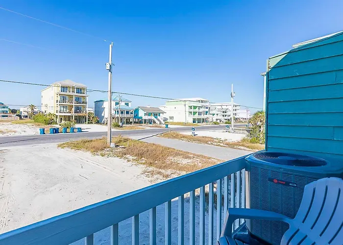 Holiday home Beachfront With Private Balcony 2 Beachside Decks Ac And Wifi Gulf Shores