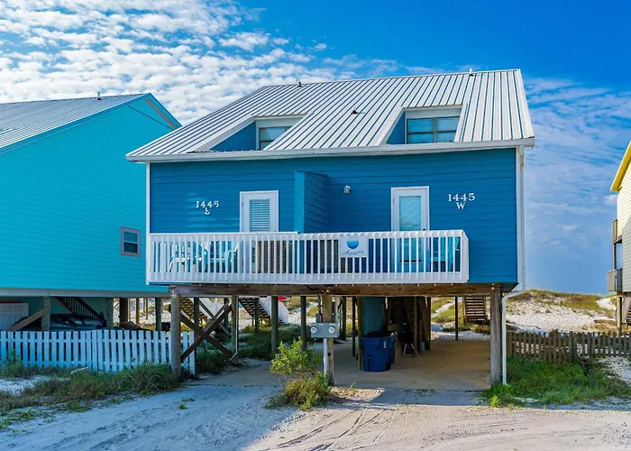 Beachfront With Private Balcony 2 Beachside Decks Ac And Wifi Holiday home Gulf Shores
